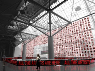 All the artists are&nbsp;there